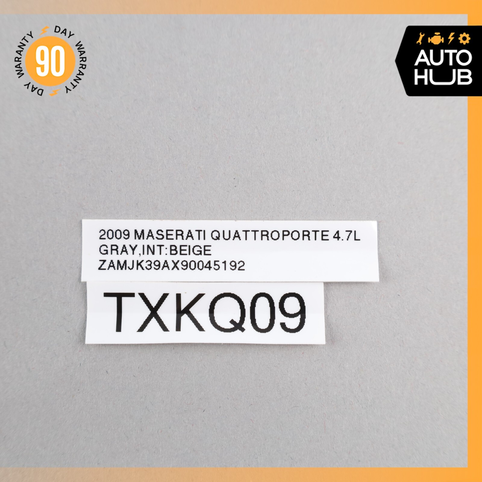 03-13 Maserati Quattroporte M139 Rear Right Side Window Switch Control OEM 50k