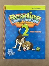 Reading Comprehension 2 Skill Sheets Parent Edition, Abeka Reading Program, 2017