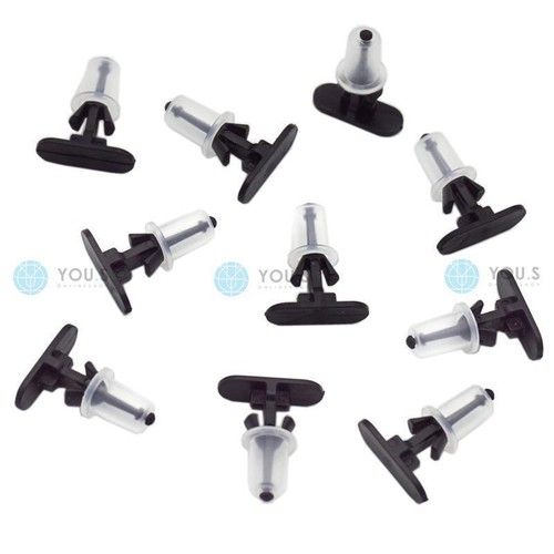 100 Clip Fermaporta In Gomma Per Auto – Adattabili Universali Per Nissan – Nuove In Nylon
