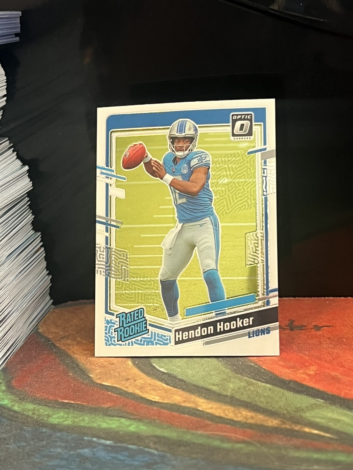 2023 Panini Donruss Optic Hendon Hooker Rookie RC #234 Detroit Lions