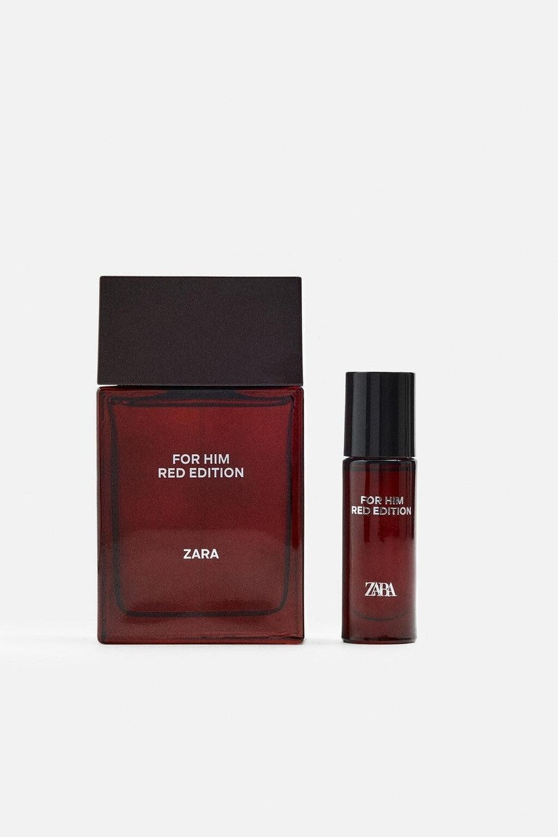 Zara For Him Red Edition Edt 100ml + 12ml Men Eau De Parfum