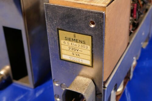 siemens V72 valve/tube microphone amplifier vgc original good working 6sela 2303 - Picture 7 of 14