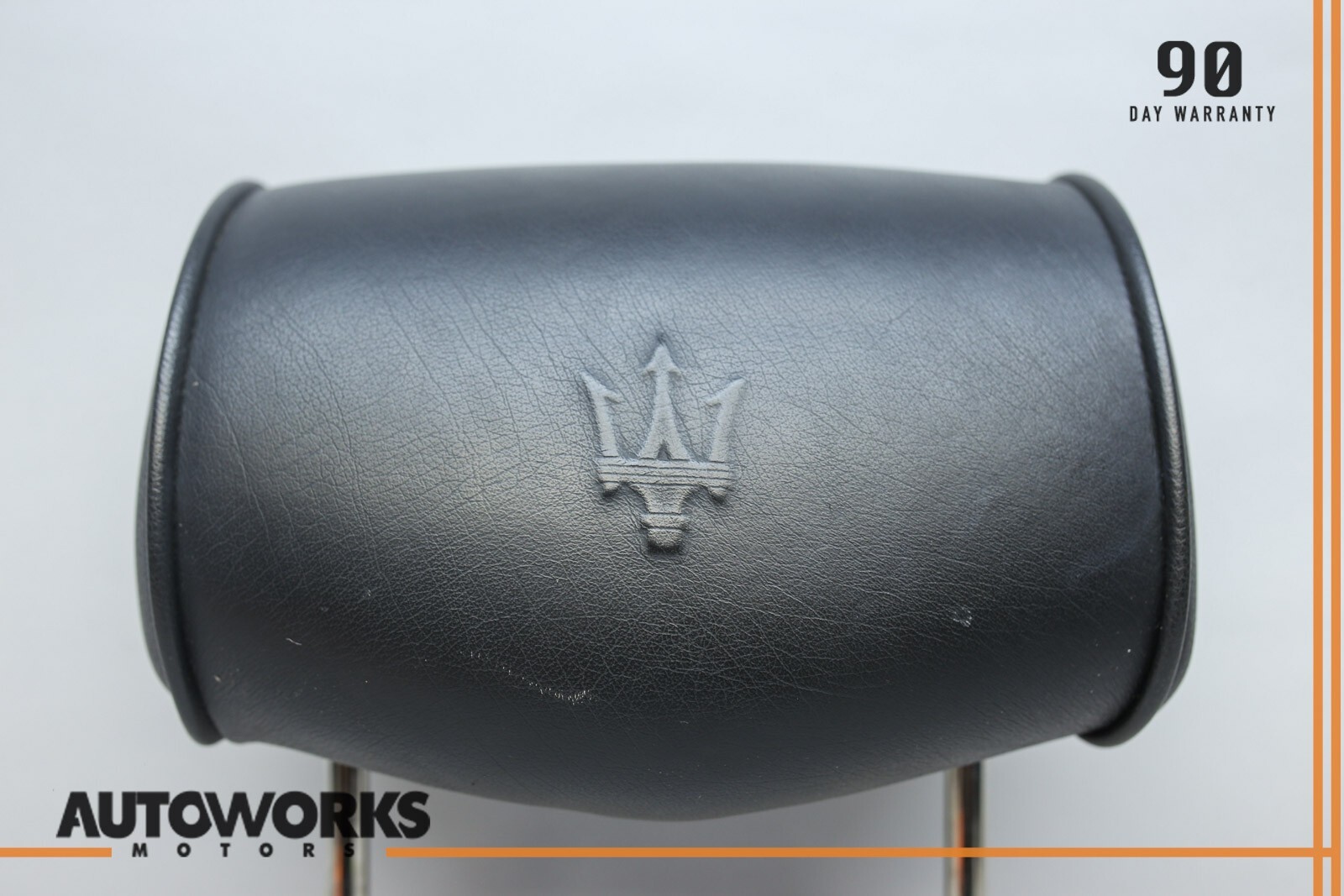 05-08 Maserati Quattroporte M139 Rear Left Driver Side Seat Headrest Black OEM