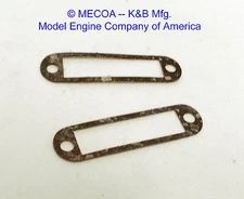 K&B .61 engine muffler gaskets, 2 pieces Brand New from MECOA K&B #29-0931