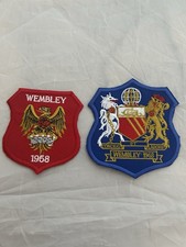 Manchester UnitedCrests From 1958 & 1968. Woven patches that can be sewn