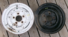1948 - 1959 Ford Pickup Truck 15 Wheels Original Pair 5 Lug 15x5 Steel Smoothie