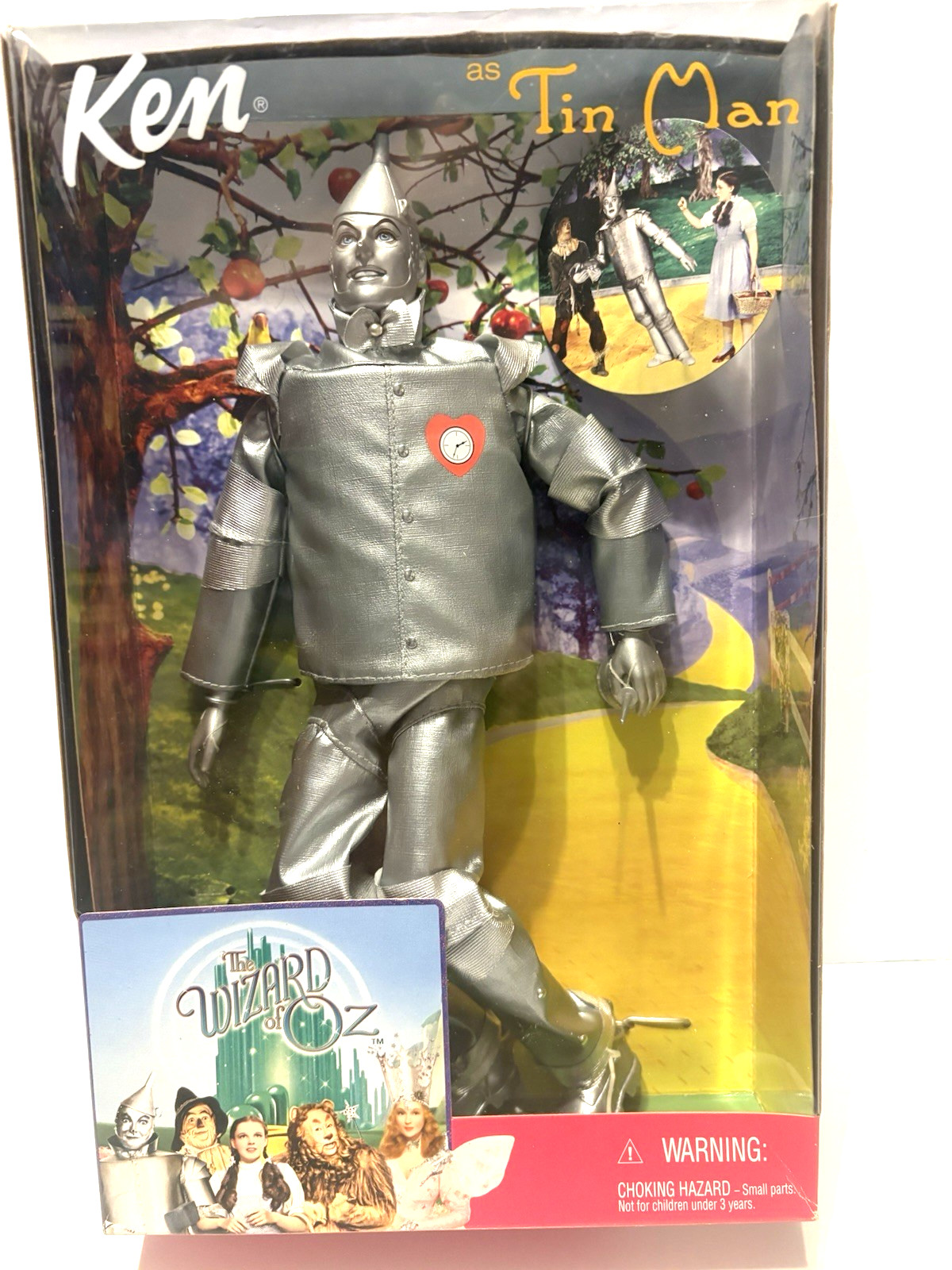 1999 Mattel's Ken as the Tin Man from the Wizard of Oz in Bo