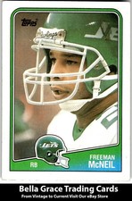 1988 Topps #303 Freeman McNeil New York Jets NFL Football