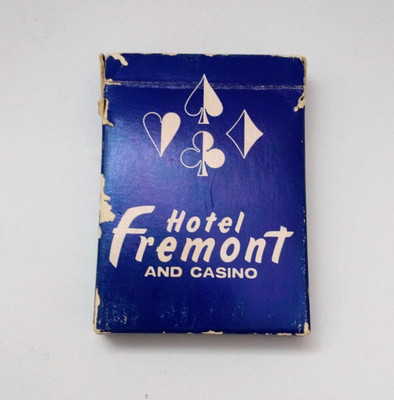 Vintage Hotel Fremont and Casino Playing Cards Bee Consolidated Dougherty 92