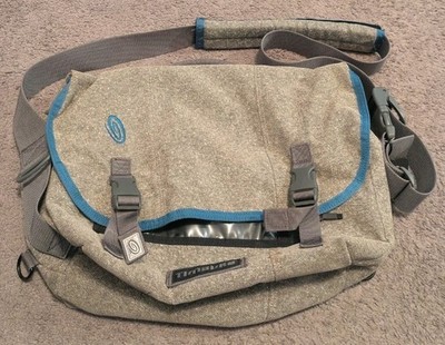 Timbuk2 Stork Diaper Messenger Woven Gray Gray Medium