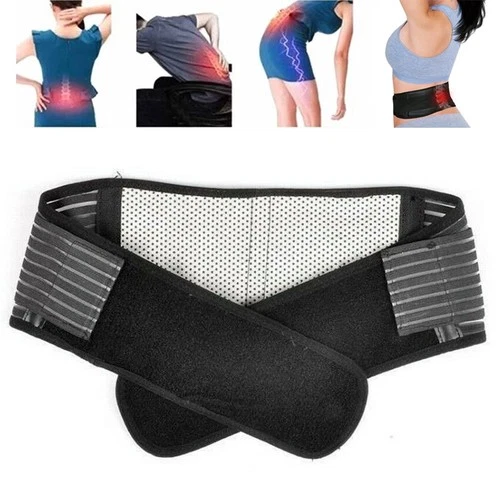 Lower Back Support Brace Lumbar Waist Belt Double Pull Breathable Belt Men Women