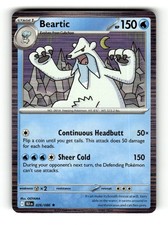 beartic pokemon card Pokemon Card Beartic AR 114/86 sv11B Black Bolt Japanese – GLIT Japanese  Hobby Shop main image 0