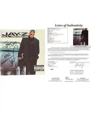 Jay Z signed CD Insert Vol. 2... Hard Knock Life TO TOM JSA Authentication