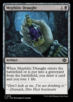 [MTG] Mephitic Draught (0112) (LCI) NM