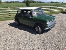 Classic mini . 1980s Classic Car . 
