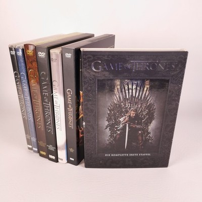 Game of Thrones Staffel Season 1-7 Multi-Disc-Case DVD Schuber Edition FSK18