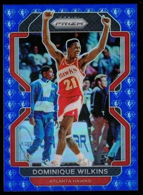 Dominique Wilkins 2021-22 Panini Prizm NBA 75th Anniversary Prizm #252 FREE SHIP