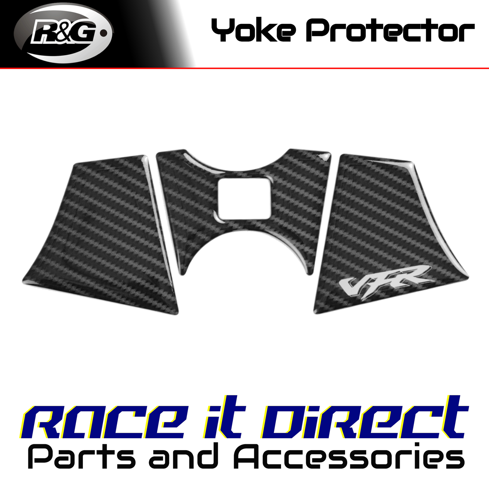 R&G - RD-YH9CF - Red Dynamic Fuel Cap / Yoke Protectors