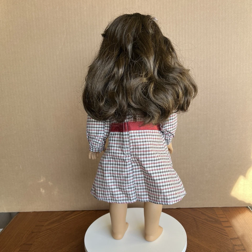 Muñeca American Girl Samantha Parkington Be Forever 2014 ojos marrones pelo 18" Foto 3 de 4