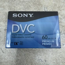 Sony DVC Digital Video Mini DV Premium Cassette Tape 60 Minutes LP-90 NEW SEALED