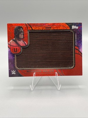 2025 Topps Universe WWE Kane 4/10 Ringside Relics Broken Table #RSR-KAN
