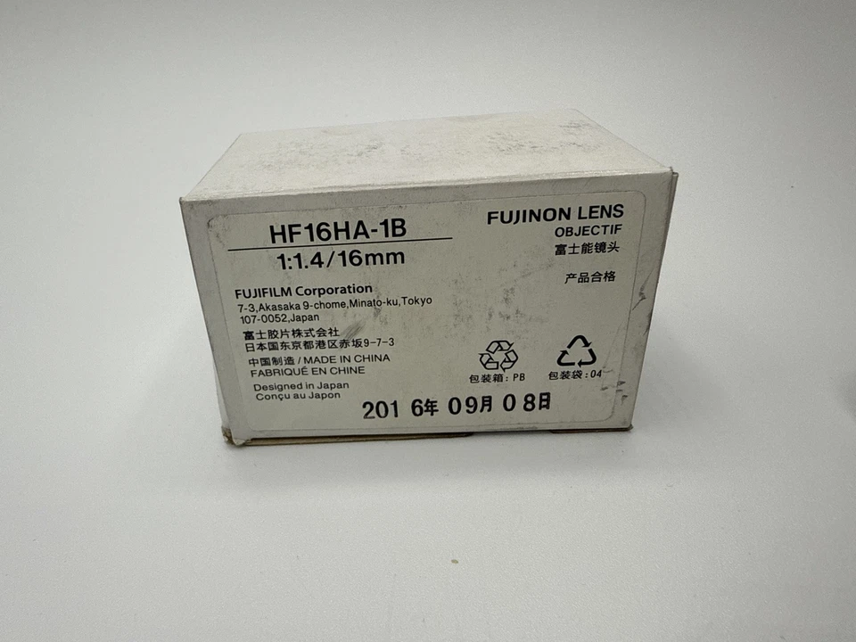 Fujinon HF16HA-1B Camera Lens 1:1.4/16mm - Image 2 of 4