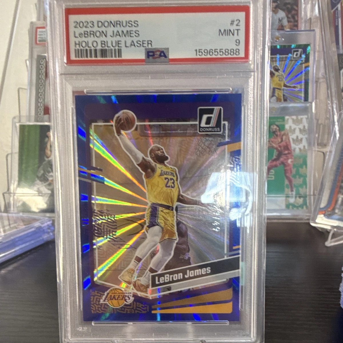Panini LeBron James Basketball Serial Numbered Sports Trading Card