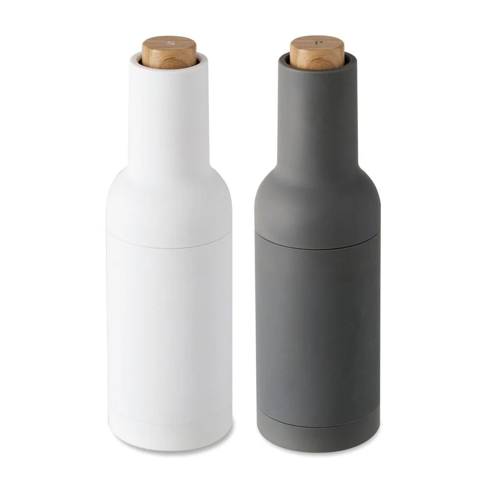Wilkie Brothers Electric Gravity Salt and Pepper Mill Set (Monochrome)
