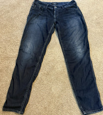 Silver Jeans Co. Suki Mid Super Skinny Dark Wash W31 L31 Stretch