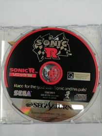 SEGA Sonic R Sega Saturn Software