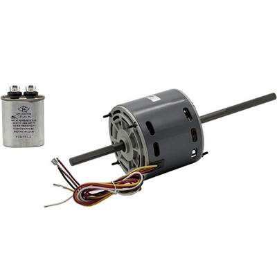 Coleman Mach AC Motor Replacement 1/3 HP 115V 1675 RPM 2-Speed Double Shaft