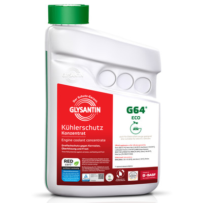 BASF GLYSANTIN G64 ECO BMB Kühlerschutz Konzentrat 1 Liter grün Frostschutz