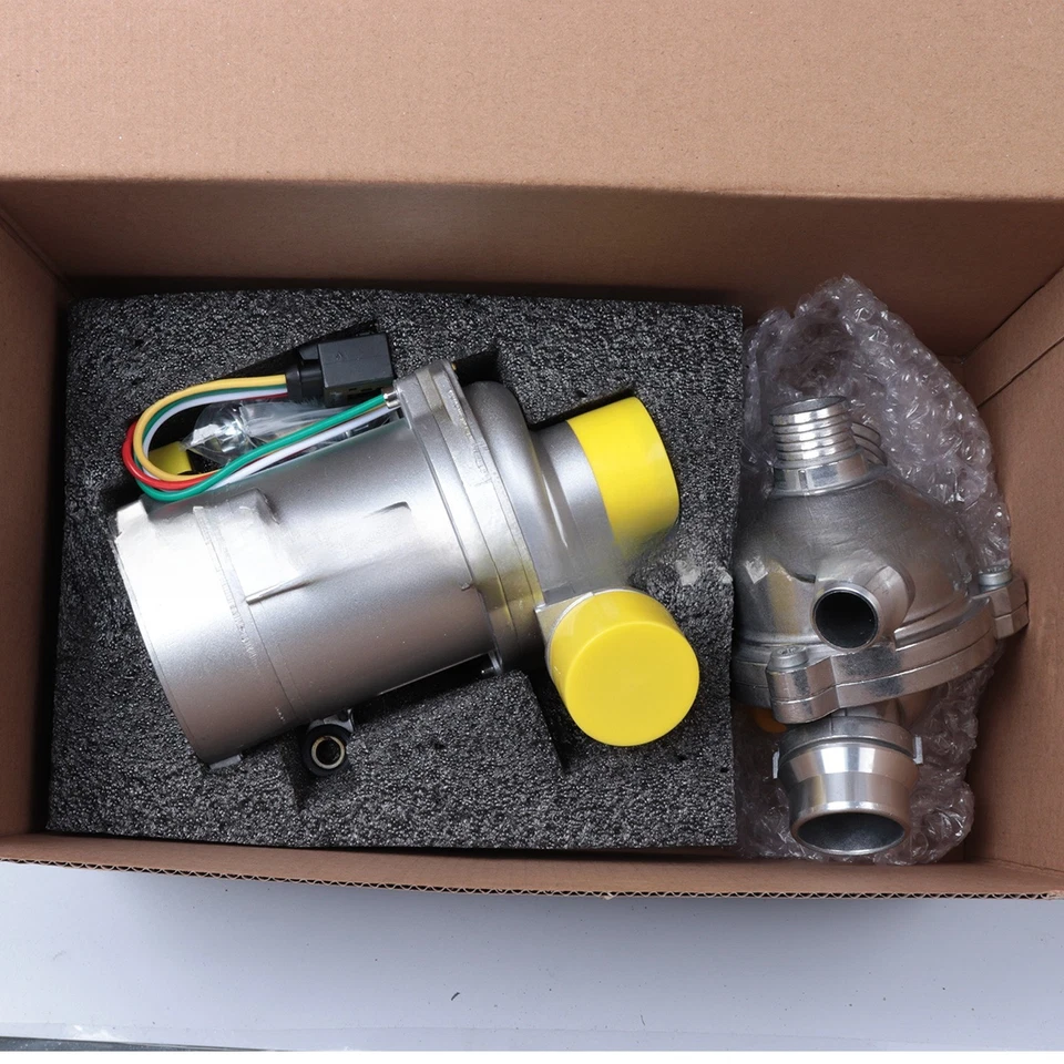 Bomba de agua eléctrica 11517546994 para BMW N52 325i 330i X3 E90 E91 Foto 2 de 4
