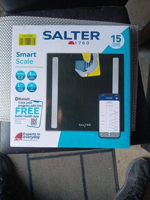 Salter Smart Scale - Persönliche Körpergewichtswaage, 180 kg Kapazität, Gesundheits-App BMI