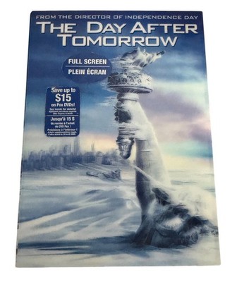 The Day After Tomorrow (DVD, 2004, Collectible Lenticular Packaging)