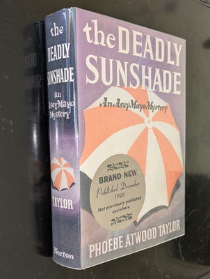 #ad Phoebe Atwood Taylor THE DEADLY SUNSHADE Norton 1st 1940 Asey Mayo Mystery GBP 27.99