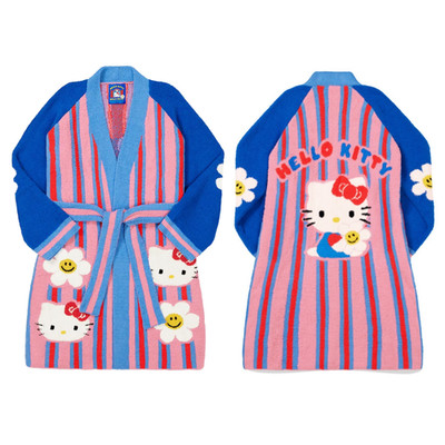 Hello Kitty X Wiggle Wiggle Korea Limited Edition Lounge Robe Gown