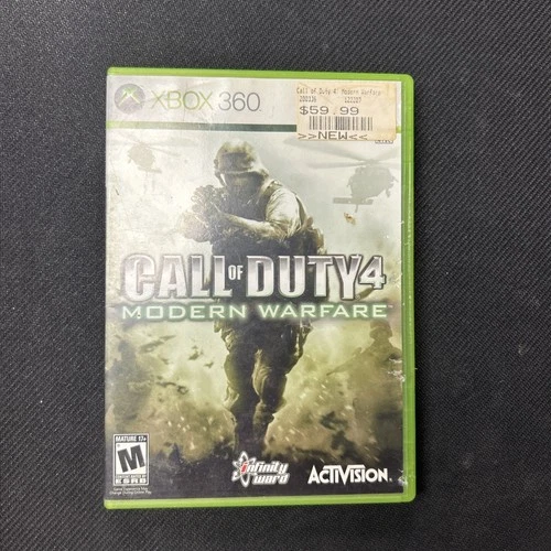 Call of Duty 4: Modern Warfare (Xbox 360) CIB Tested