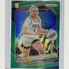 2025 Panini Prizm WNBA Hailey Van Lith Green Prizm Rookie RC Chicago Sky