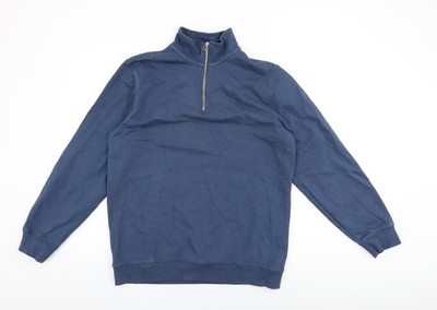 Pullover Sweatshirt Herren UK Größe L John Lewis Blau