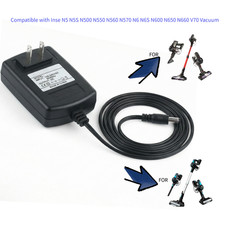 Charger for INSE Cordless Vacuum N5 N5S N500 N550 N560 N570 N6 N6S N600 N650 V70