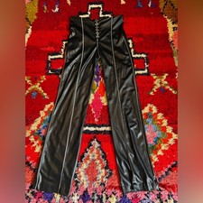 Deadstock 70s Vintage Fredricks of Hollywood Liquid Faux Leather studded Pants