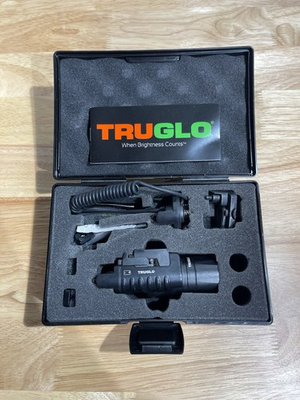 #ad #ad TRUGLO LED Red Laser Light Kit w Pressure Switch Mount amp; Case $49.99