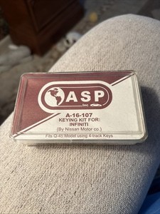ASP A-16-107  Infiniti Keying Kit Q-45 Model Using 4-track Keys