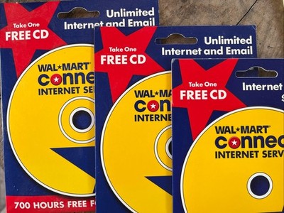 Walmart CONNECT Internet Service Provider ISP Install Disc COLLECTIBLE