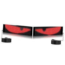 2PCS Devil Eyes Light for Cars Windshield Bluetooth, 13.7 x 4.01 APP Control