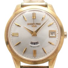 Reloj automático para hombre Orient Grand Prix 100 Tristat esfera dorada reloj auténtico
