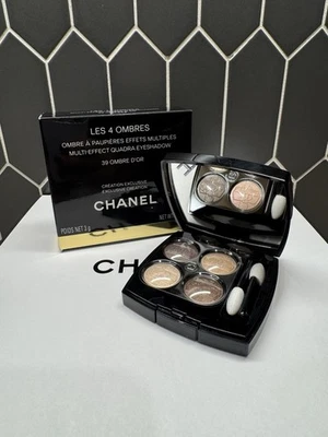Paleta de sombras de ojos Chanel Les 4 Ombres 39 OMBRÉ D’OR - COLECCIÓN VACACIONES 2026 - Imagen 1 de 4