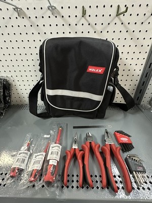 Holex Electrician's Tool Bag w/ Williams Tools Pliers & Screwdrivers Sets