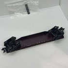 Marx #5545 O Gauge CB&Q Flatcar Maroon With Metal Load Holder Bar — photo 6